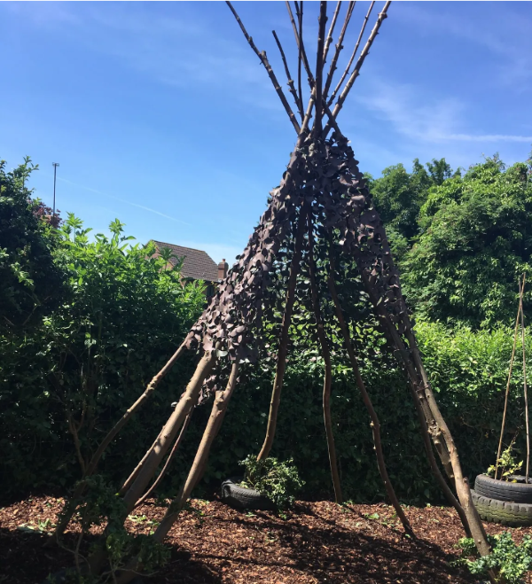 Preschool wooden structure